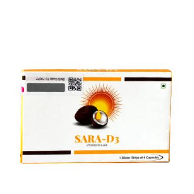 Vitamins & Supplements, SARA D3 TABS 4S